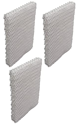 MaxLLTo 3 Pack Replacement Humidifier Filter Compatible for Holmes HM-630 HM4600 Models (7-9/16