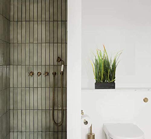 Sarosora Artificial Plants 22" Tall For Garden Indoor Greenery Tabletop Decor Home Fake Grass | Fauk Plants (1, 22") #TOP6