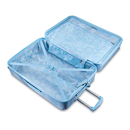 American Tourister Disney Hardside Luggage With Spinner Wheels, Light Blue, Carry-On 21-Inch #TOP1