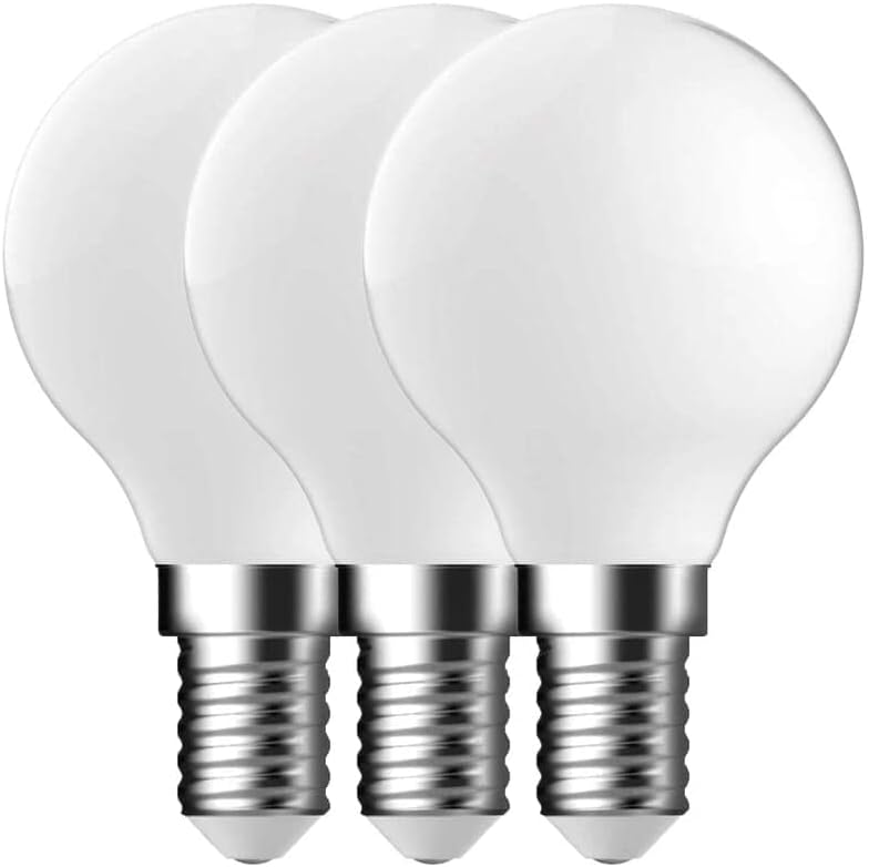 Energetic G45 Mini Globe Frosted LED Light Bulb, E14, 4.6W, 470 Lumens