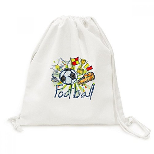 Sac cordon football idéal pour les sorties de loisirs et le sport