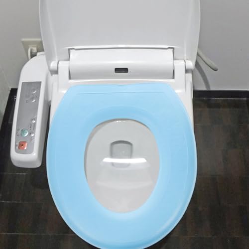 Amosfun Gepolstertes Toilettensitzkissen Aus Eva Weiches Waschbares Toilettenpad FüR Badezimmer Komfortable Warmhalte Toilettenabdeckungen 16.5X14.9 Zoll Wiederverwendbar