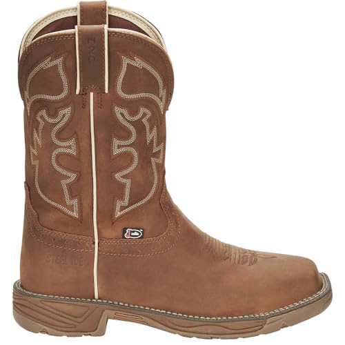 Image of Justin JOW Mens Rush Waterproof Steel Toe Work Boots