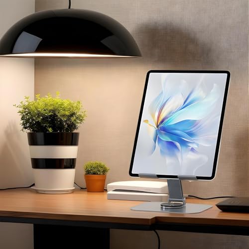 Support ordinateur portable ergonomique support de bureau réglable pivotant - 3