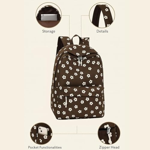 Image of Satic Backpacks for Women /Men Stylish Trendy Casual College Backpacks, Designer School /College /Picnic Bag Backpack For Girls & Women