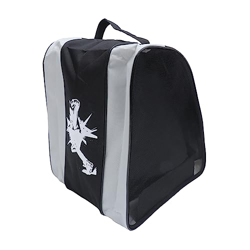 Mipcase Roller Skates Handbag Durable Portable Storage Bag for Inline Skates Stylish Design Easy to Clean for Outdoor Use for Adults