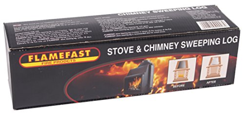 Flamefast chimlogs1 Chimney Cleaning Log, Brown