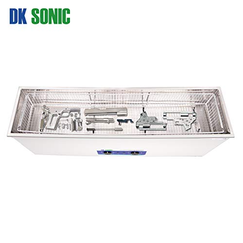 DK SONIC 30L Ultrasonic Gun Cleaner with Timer Basket and Stainless Steel Tank for Rifle,Guns Parts, Bullets,Military Supplies, Brass,Carburetor,Engine Parts(30L, 110V) - Thumbnail 7