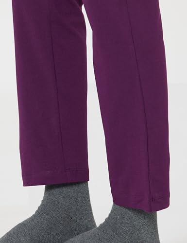 Image of Van Heusen Women's Cotton Lounge Pants | Drawstrings & Side Pockets | Cotton Stretch | Smart Tech Finish| Everyday Pyjamas | At Home Pyjamas | Style 55303