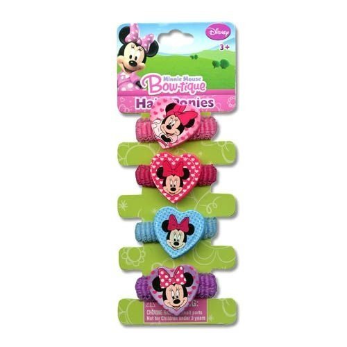 Minnie Bowtique élastiques terries anti-casse pour cheveux fins