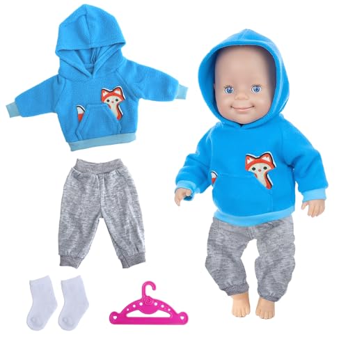 Baby Puppen Puppenkleidung 35-43 cm, Kleidung Outfits für Baby Puppen,...