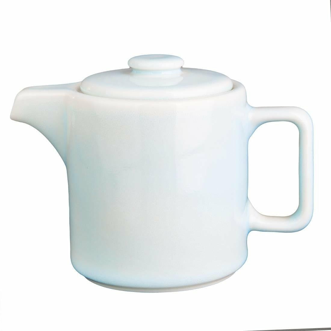 Olympia Blue Fondant Tea Pots Aqua 450Ml (2 Pack)