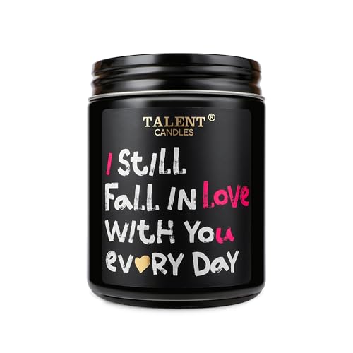 Anniversary Candle Gifts Natural Soy Candle for Men Women Birthday Ideal Gift for Christmas Valentines Day Warm Night Scented Candles