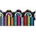 Carson Dellosa Colorful Chalkboard Scalloped Borders (108196)