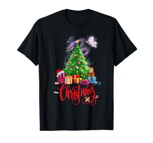 Camisetas de apoyo del NHS Fun Christmas Nurse Doctor Camiseta
