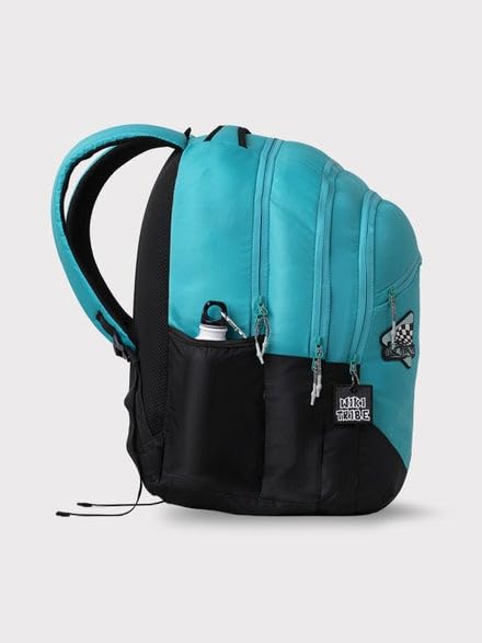 Image of Wildcraft Wiki Quest 43 Backpack For Boys & Girls | 43 Ltr with Laptop Sleeve, Rain Cover, and 3 Compartments with Padded Shoulders |Best for Books,Stationery,Lunch Box & Essentials