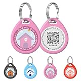 1 Pack Personalized Dog Tags,QR Code Pet ID Tags with Online Profile systerm,Editable Any Names and Phone...