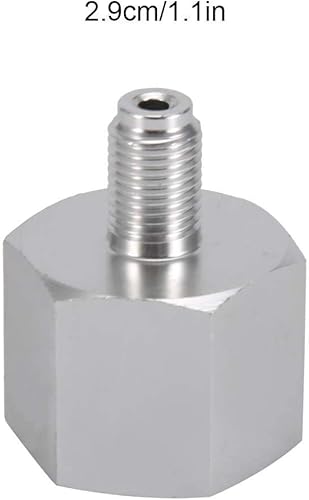 Miniatura 8 de Adaptador de cilindro de soda de CO2 de metal, adaptador de cilindro de CO2, adaptador de CO2 de soda, mini ajustador de cerveza elaborada barril de