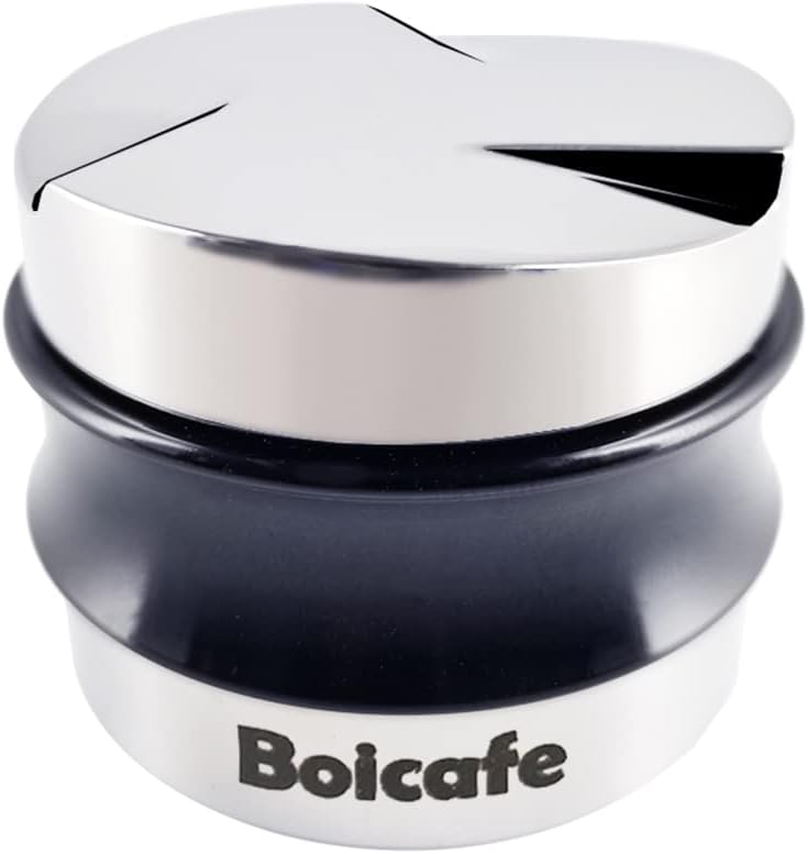 51mm Coffee Distributor Espresso Dual Head Tamper Depth- Professional Espresso Hand Tampers(Arched): Home & Kitchen