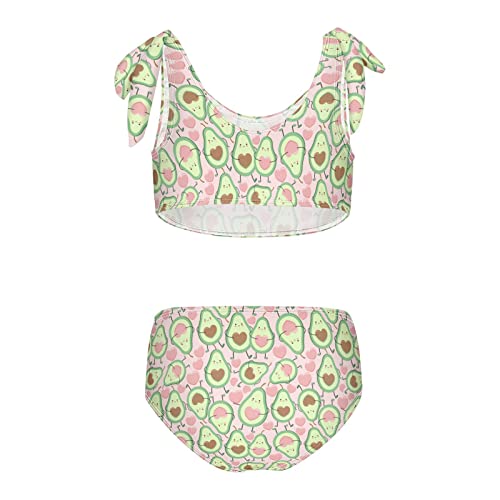 Image of Aflyko Girls' Swimwear 2-Piece Bikini Set Beachwear 3-10T