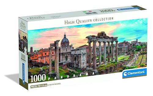 Puzzle 1000 pièces Panorama : Crépuscule sur 'Empire Éternel Clementoni Puzzles - vue 2