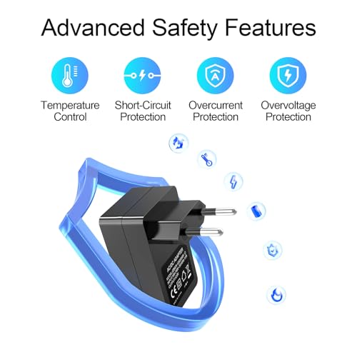 für Yamaha Keyboard Netzteil, 12V 2A Netzteil Kompatibel mit PSR DGX YPG YPT DD EZ P Digitalpiano, PA130 PA150 YPG-235 YPT-230 YPT-400 12V DC DC-Netzkabel