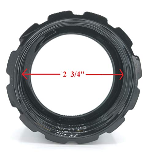 Anillo base plástico para licuadora Blendin negro miniatura 4