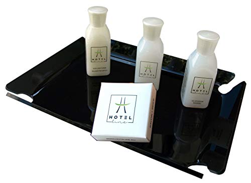 HOTEL AMENITIES PRODUCTOS DE ACOGIDA - 400 pzs. - CHAMPÚ 30ml + GEL DE DUCHA 30ml + BODY LOTION 30ml + JABÓN 25g EN CAJA + BANDEJA GRATIS Cover
