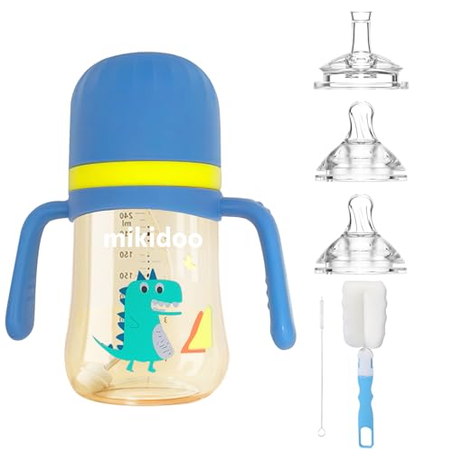 Qshare 2-in-1 Baby Trinklernbecher mit Dinosaurier