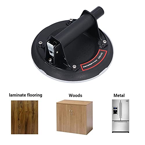 Bstxqty Glass Sucker Vacuum Sucker Manual Lifting Tool For Glass Brick Furniture Equipment Is Used To Replace Windshield,Ceramic Tile,Granite And Glass Door 8In #TOP2