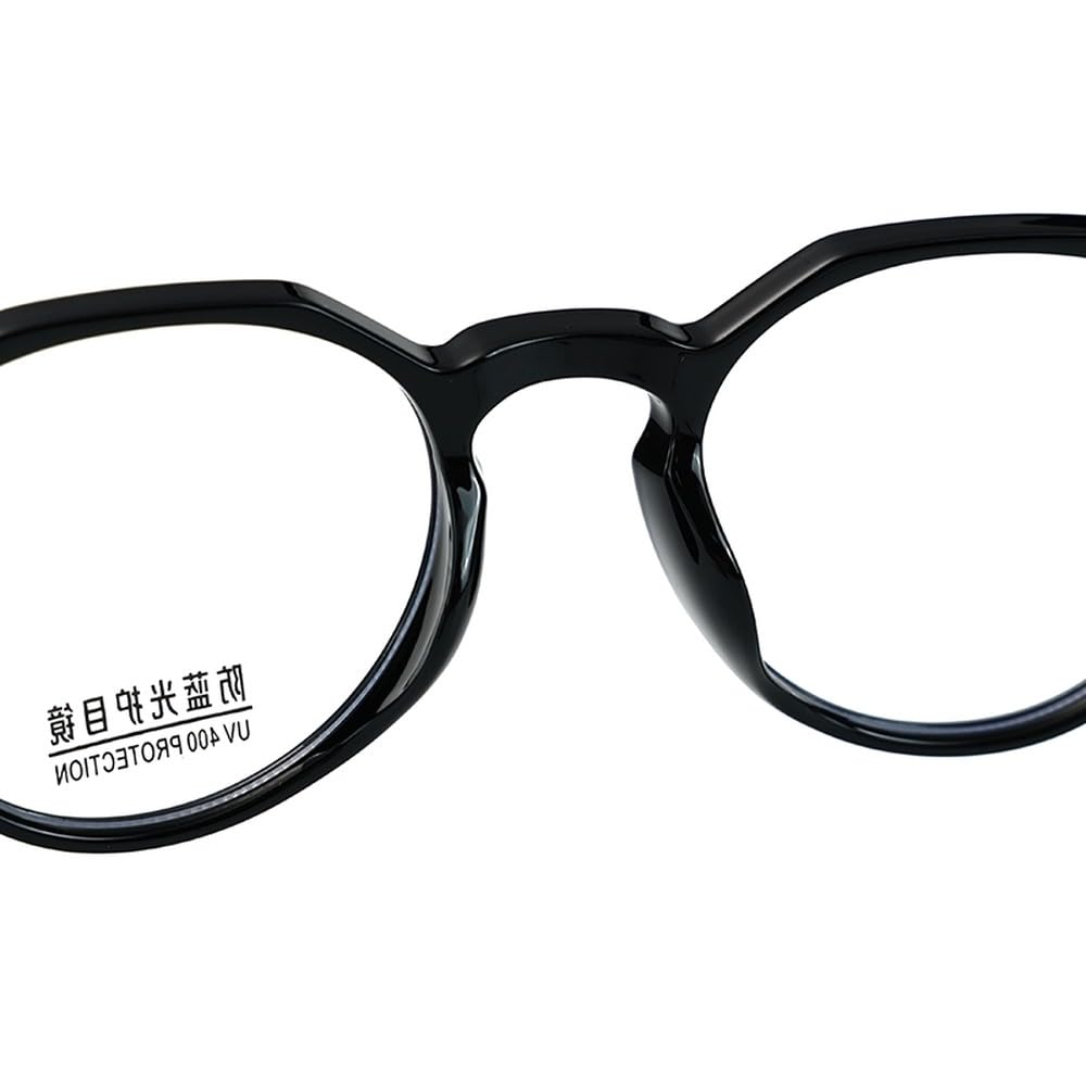 nity retro okulary oprawki dla mężczyzn przezroczyste soczewki unisex okrągłe okulary damskie octan panterka zielony