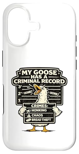 My Goose Has a Criminal Records ? �������ȍ��ׂƂ������� �X�}�z�P�[�X iPhone 17 �p