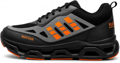 Image of Men Lightweight Running Gym Walking Sneakers for Men with Anti Slip Rubber Sole | Stylish & Comfortable | Ideal for Daily Use, Casual Outings, Parties, Travel & Gifts