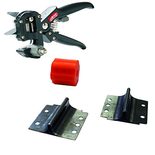 Preisvergleich Produktbild Ersatzteilset (2X Omegaklinge / Ersatzschnittmesser + 1x Amboss) für Master Veredelungsschere / Okulierschere Art. 00050