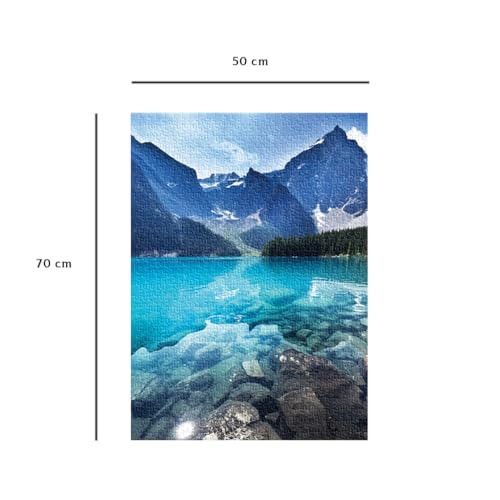 Puzzle 1000 pièces : Massif des montagnes bleues Ravensburger Nathan - vue 8