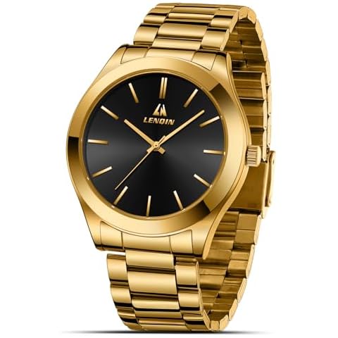 Montre Homme LN LENQIN Acier Inoxydable Cover