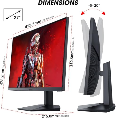 Image of KOORUI 27 240hz Gaming PC Screen