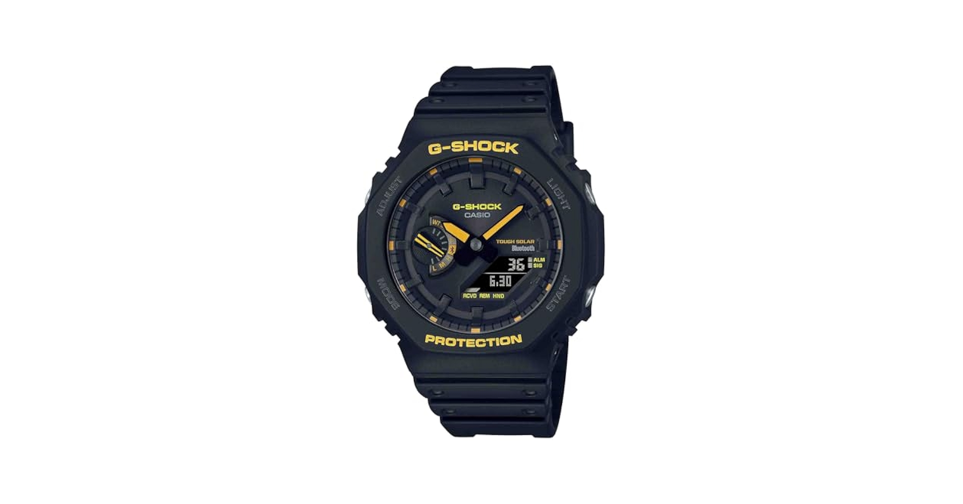 Amazon.com: G-Shock Casio GA-B2100CY-1A Precaución Yellow