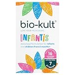 Bio-Kult Infantis 16 Sachets | Probiotic Daily Supplement with 7 Gut Friendly Live Bacteria Strains | Kids, Children & Infants 6m+ | Gluten Free & Vegetarian | Add to Food or Drink