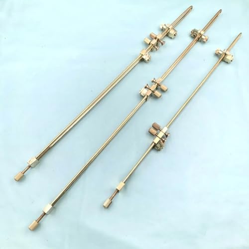 Professional Cello Repair Clamp Set – 3-Piece Adjustable Brass Crack Repair Tools for Luthiers – Ideal for Cello, Violin, and Viola Restoration