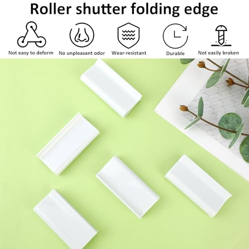Salbsever 597151_1_EECJYWBM 4 Pcs Shade Pulls For Roller, Shades Window Shade Pulls Plastic Hem Grip R Type Lifting Clamp Pull Down Shades Blinds Roller Shade Hardware thumb #4