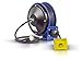 Coxreels PC10-3012-B Compact Power Cord Reel, PC10 Series, 12/3 x 30â€™ Quad Receptacle 120VAC, Compact Design -Easy-Access Cover and Spring Motor-Heavy-Duty Steel Construction, Made in The USA Blue