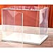 Openable Clear Acrylic Display Case-Assemble Countertop Box with White Base for Display-Clear Display Box,Dustproof Protection Showcase for Figures Toys Collectibles (24x16x20inch/60x40x50cm)