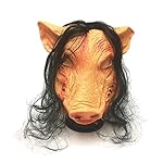 thematys Película Asesino Terror Máscara | perfecto para Carnaval y Halloween | talla única para adultos | látex 6 thematys Película Asesino Terror Máscara | perfecto para Carnaval y Halloween | talla única para adultos | látex