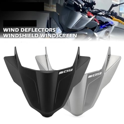 Déflecteurs de vent pare-brise moto MT09 protection bulle