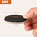 16PCS Furniture Sliders, 2 12/25