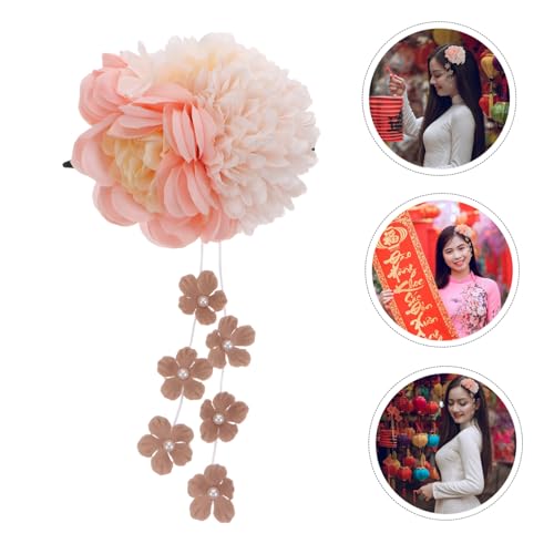 Horquillas retro de flores que no se caen para peinados de boda 2