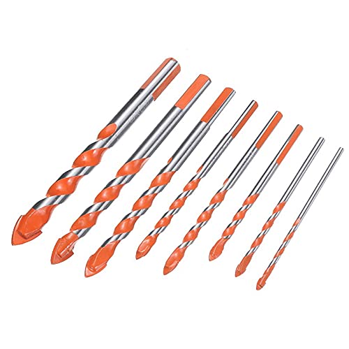 Brocas para vidrio y madera 3-12mm 8 piezas miniatura 1