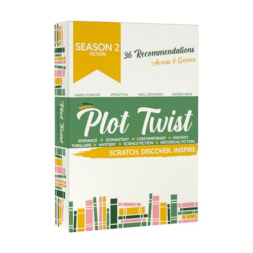 Plot Twist S2: 36 Scratch-Off Book Recommendation Cards