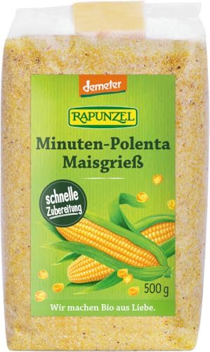 Rapunzel Bio Minuten-Polenta Maisgrieß, demeter (2 x 500 gr)